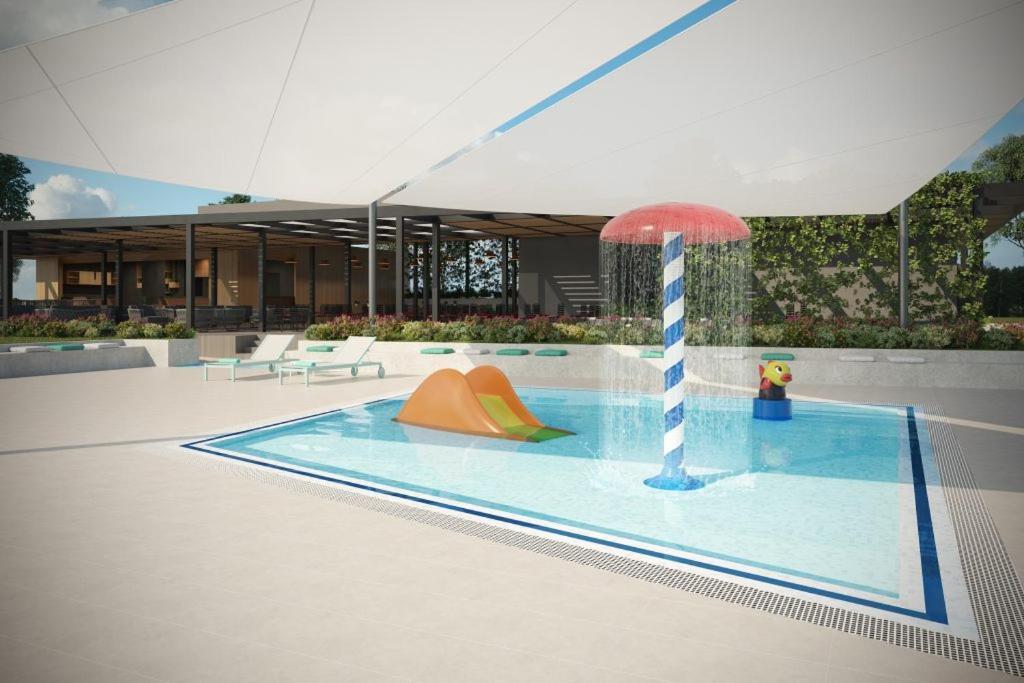 Camping Adria Mobile Home Park Umago Esterno foto